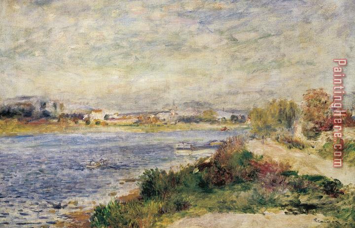 Pierre Auguste Renoir The Seine In Argenteuil